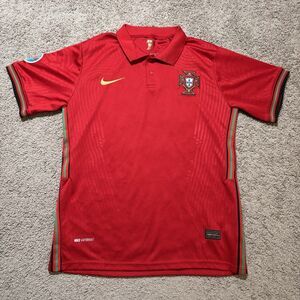 Nike Portugal 2020-2021 Home Soccer Jersey Shirt Men's Medium FPF Euro Cup